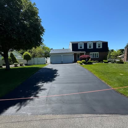 Fresh driveway install